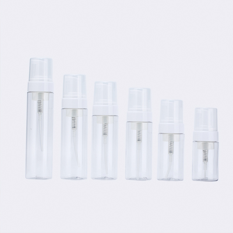 The manufacturer wholesale 250ML foam bottle hand sanitizer packaging bottle supports the label multi-specification mousse bottle
